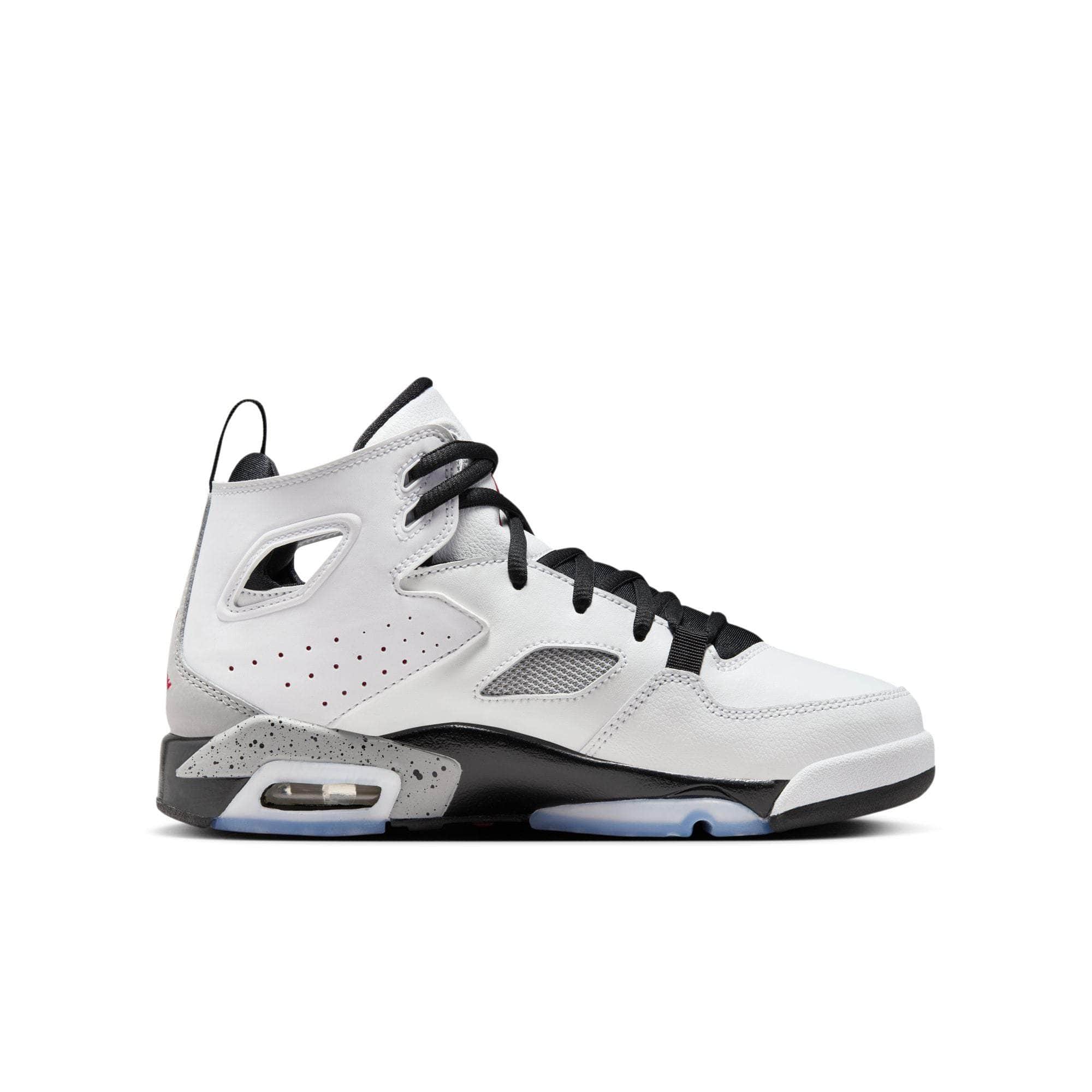Air Jordan Flight Club '91 "White Black Metallic Silver Gym Red"