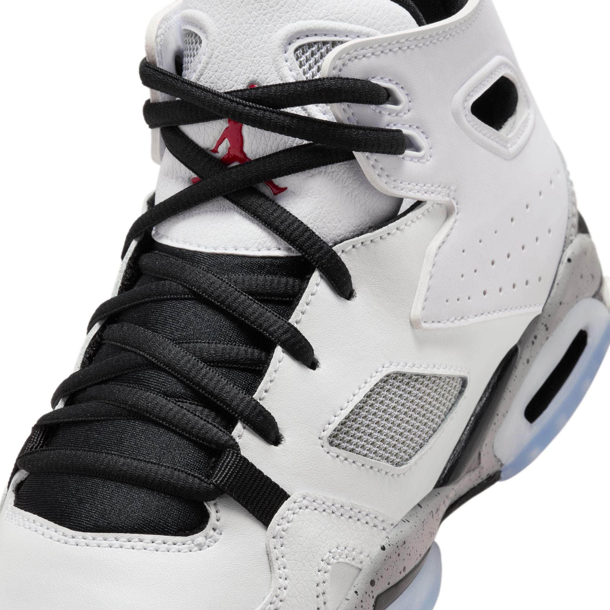 Air Jordan Flight Club '91 "White Black Metallic Silver Gym Red"