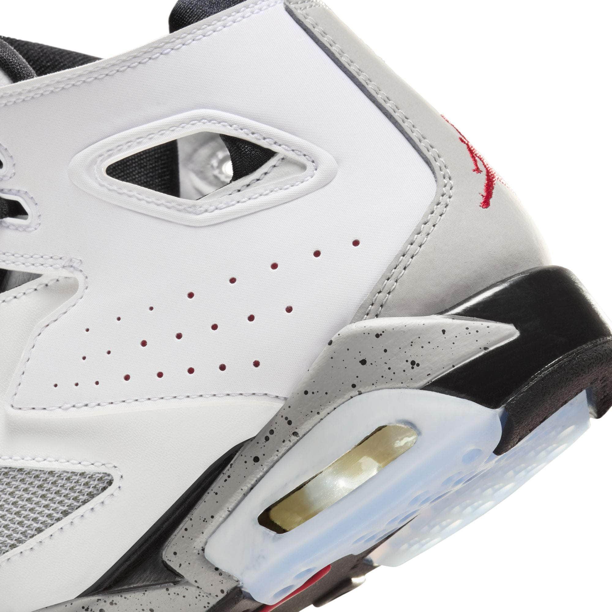 Air Jordan Flight Club '91 "White Black Metallic Silver Gym Red"