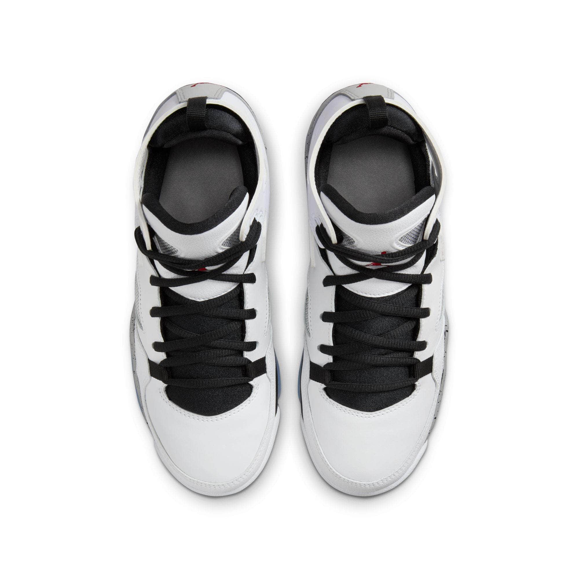 Air Jordan Flight Club '91 "White Black Metallic Silver Gym Red"