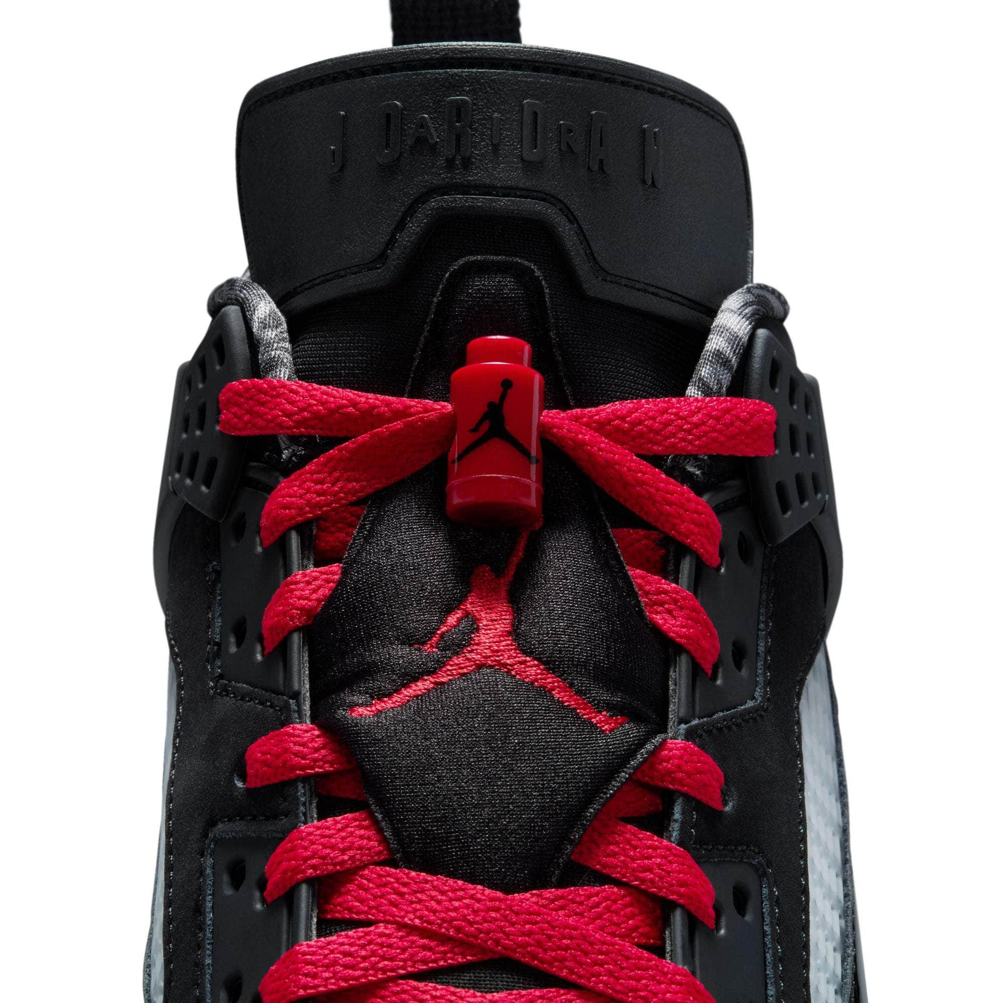 Air Jordan Spizike Low "Black Classic Green White Varsity Red" - Men's