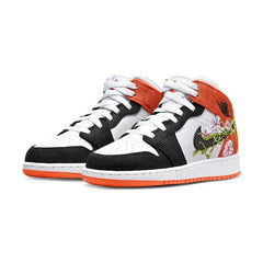 Air Jordan 1 Mid 'Basketball Blossom / Starfish Floral Embroidery'