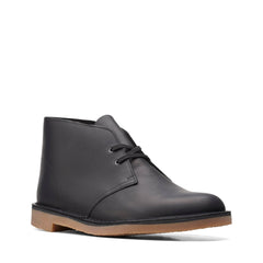 Clarks Bushacre 3 Black Leather - Men's
