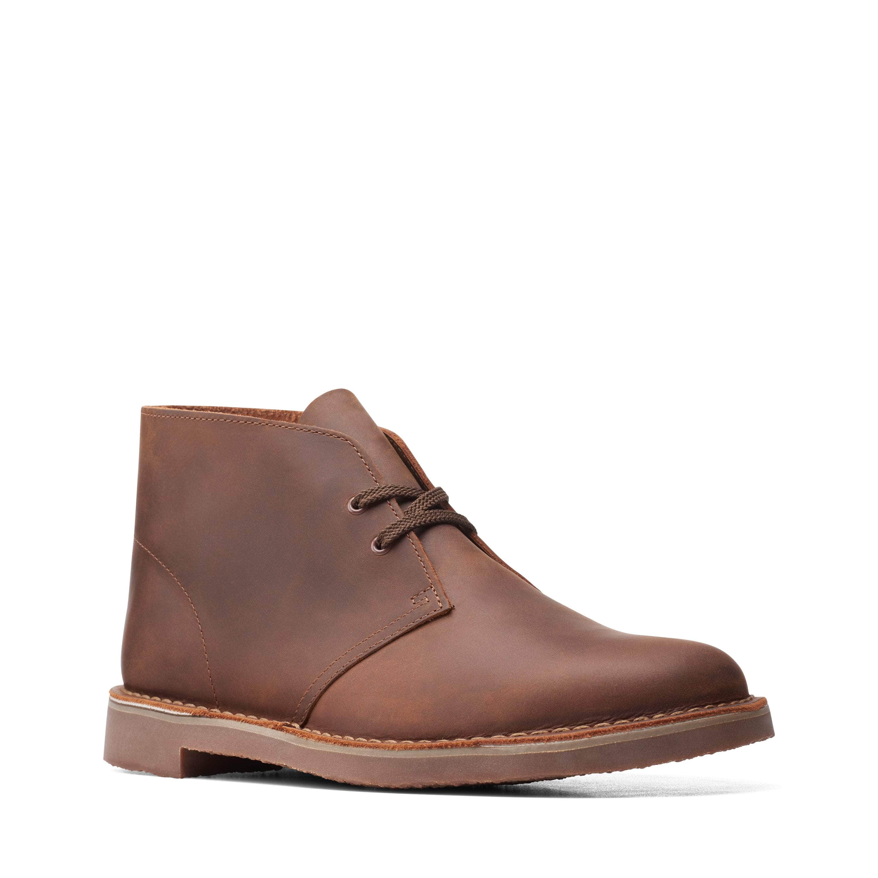 Clarks Bushacre 3 Dark Brown Lea - Men's