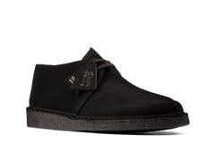 Clarks Desert Trek Black Sde - Men's