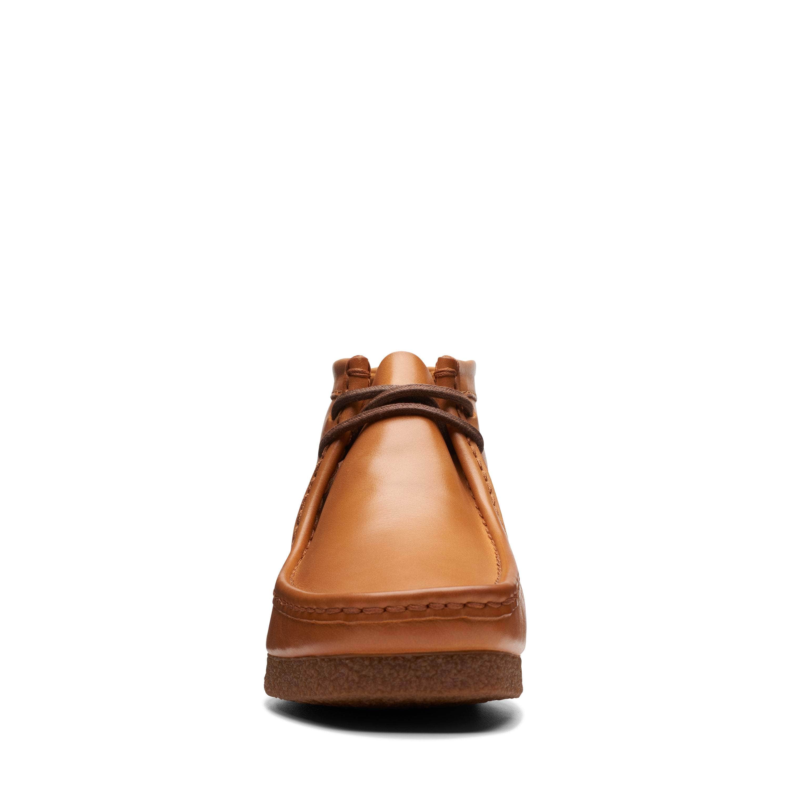 Clarks Shacre Boot Spice Orange Lea - Men's