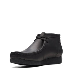 Clarks Wallabee black leather - Men's