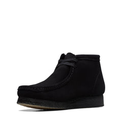 Clarks Wallabee Boot Black Sde - Men's