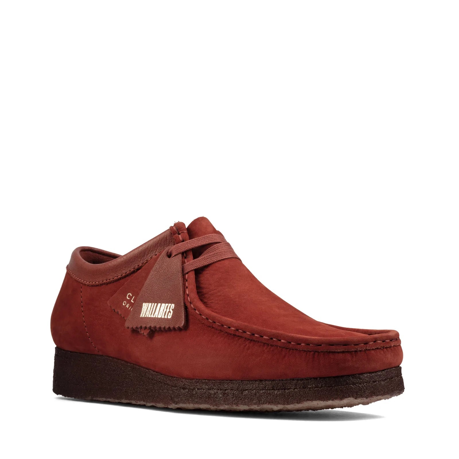 Clarks Wallabee Burgundy Low - Men's