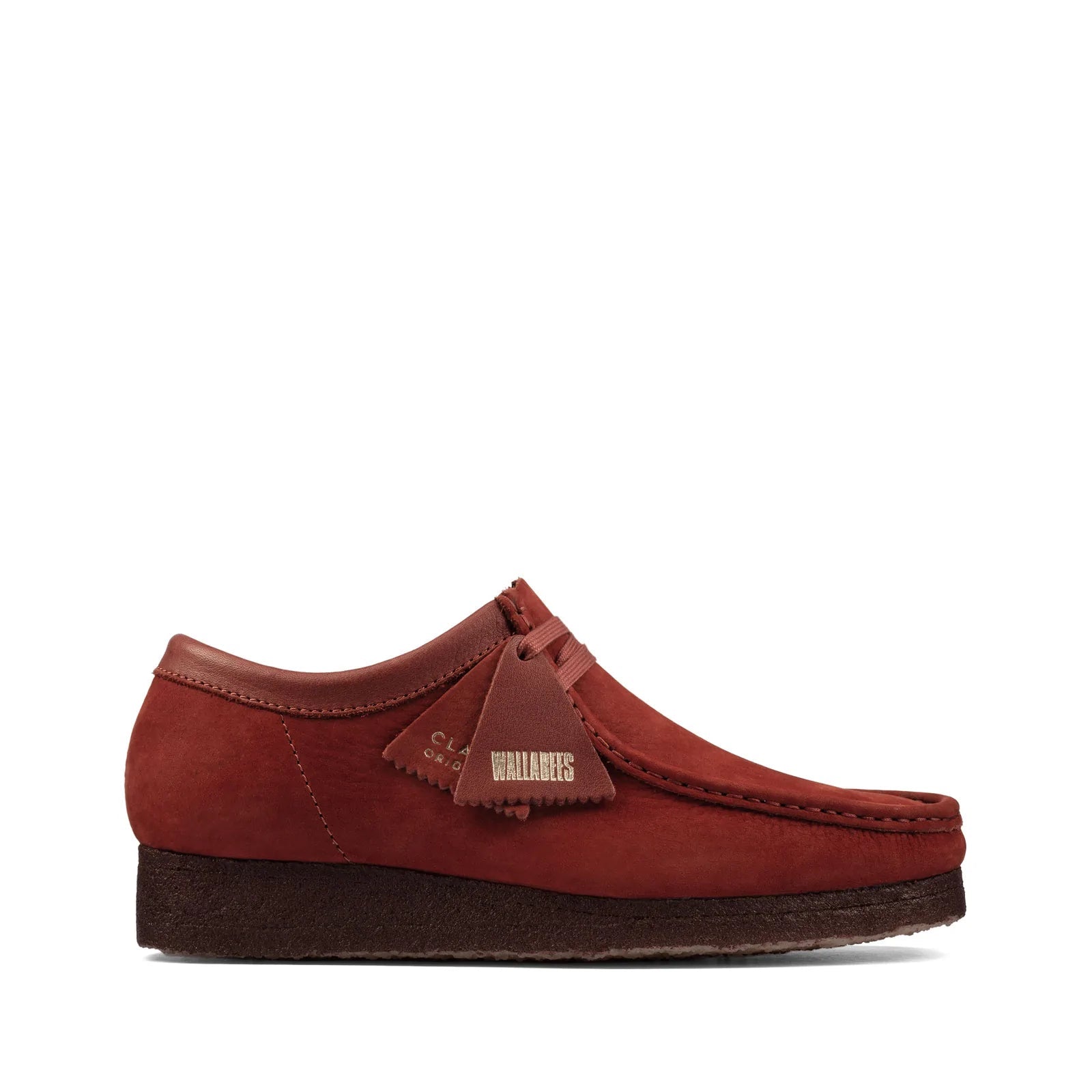 Clarks Wallabee Burgundy Low - Men's