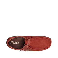 Clarks Wallabee Burgundy Low - Men's