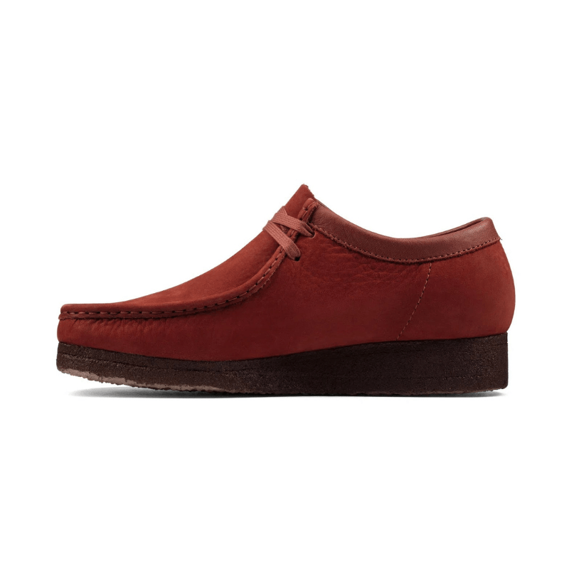 Clarks Wallabee Burgundy Low - Men's
