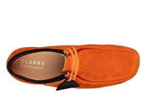 Clarks Wallabee Orange Boot - Men's