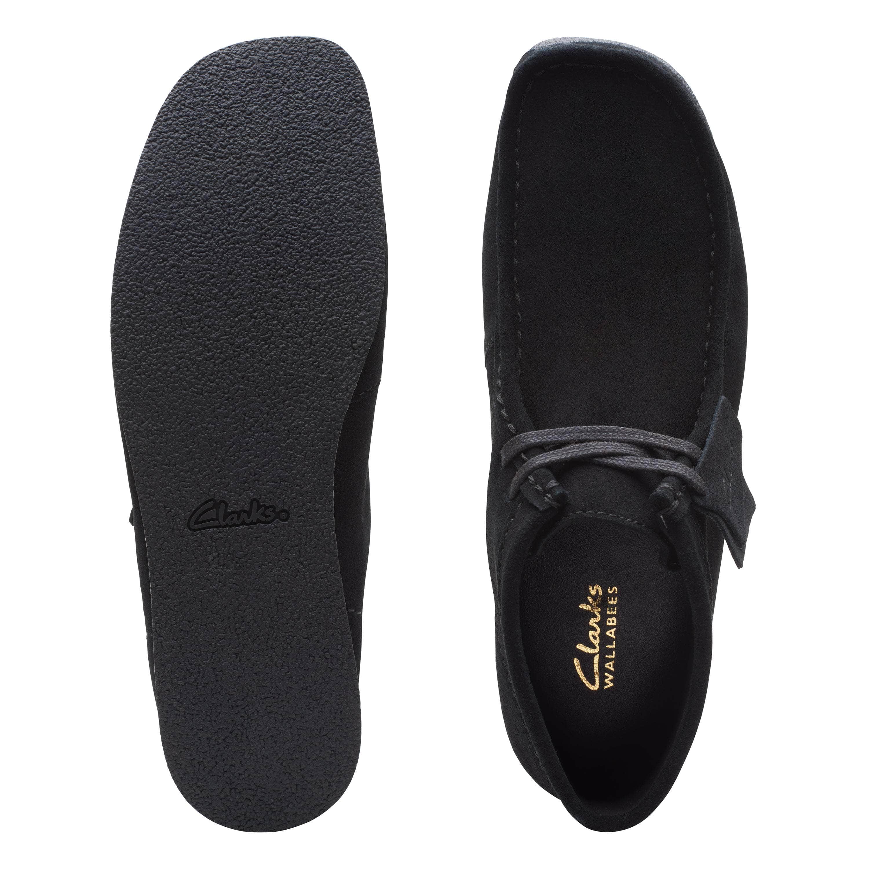 Clarks WallabeeEVO BT Black Suede - Men's