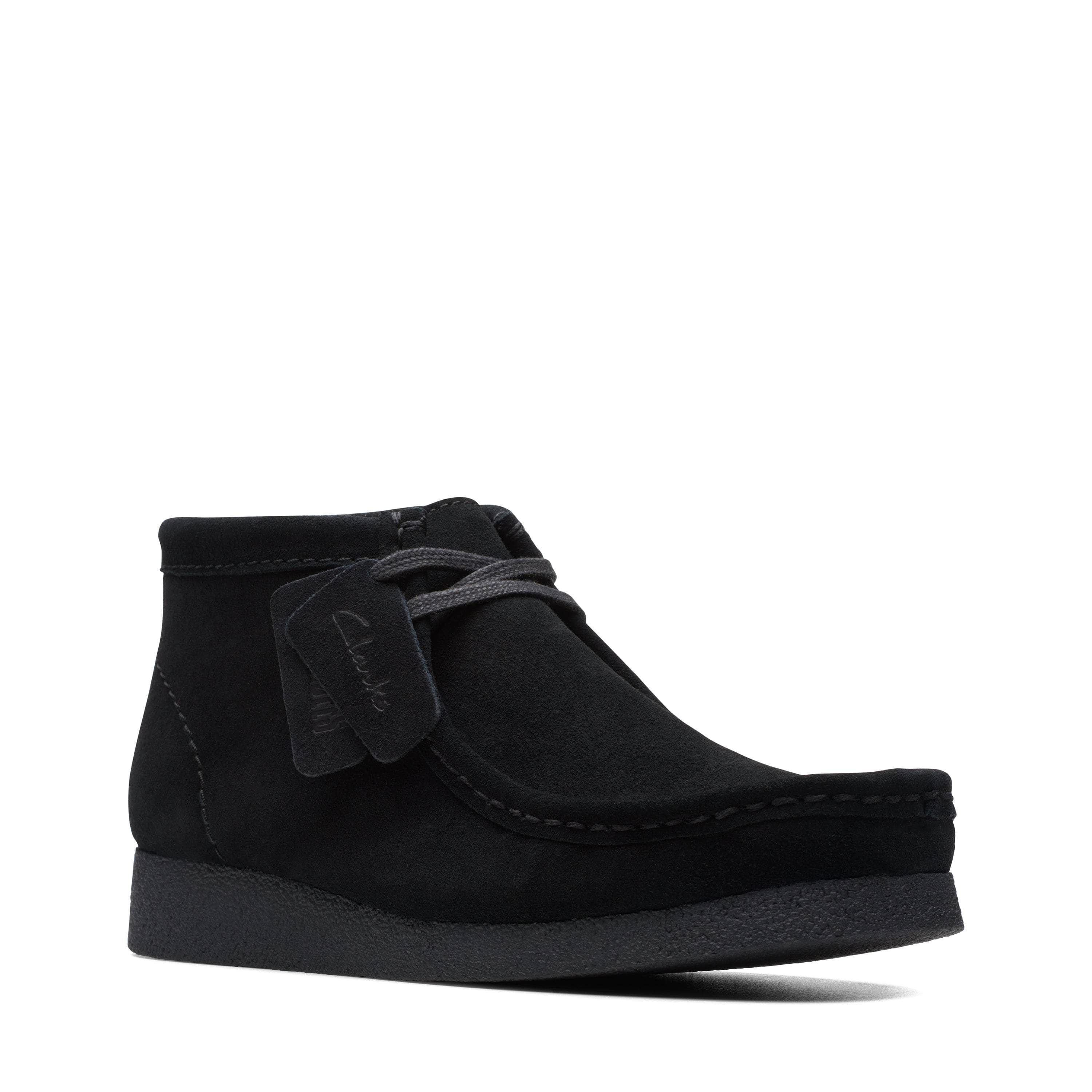 Clarks WallabeeEVO BT Black Suede - Men's