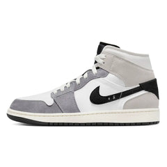 Air Jordan 1 Mid 'Craft Cement Grey Black'