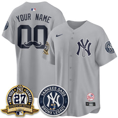 NYY Happy Father's Day 2026 Custom Jersey - Stitched
