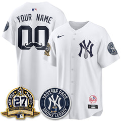 NYY Happy Father's Day 2026 Custom Jersey - Stitched