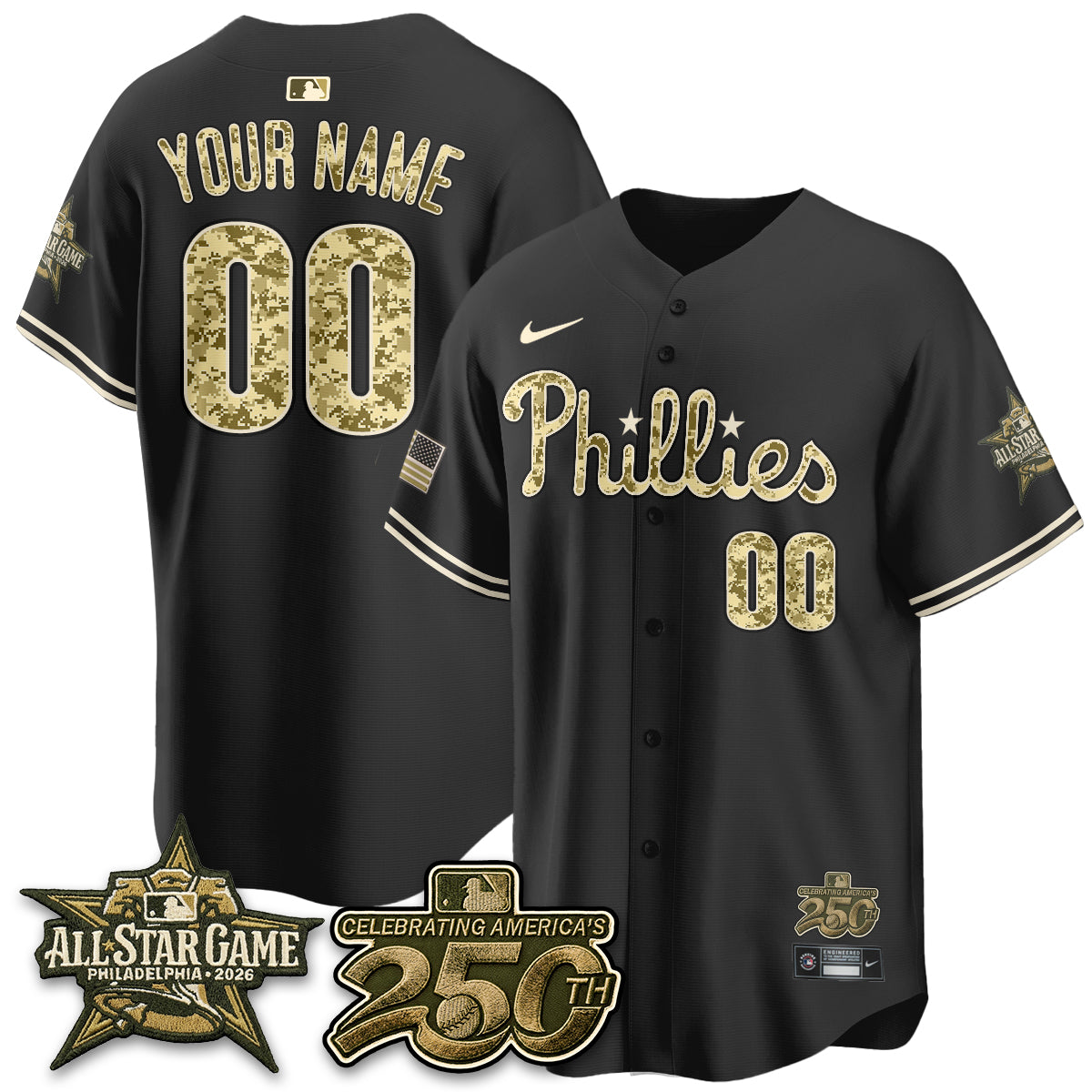 PHI  2026 Armed Forces Day Custom Jersey V3 - All Stitched