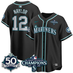 SEA 50th Anniversary Black Out Style Vapor Premier Limited Jersey - All Stitched