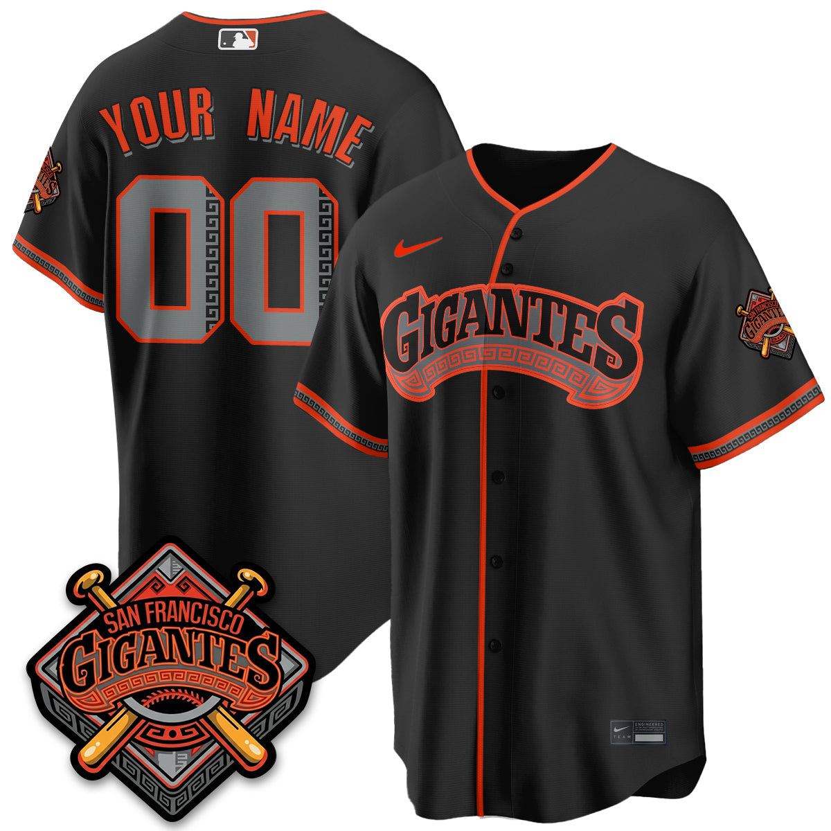 SF GIGANTES Vapor Limited Custom Jersey - All Stitched