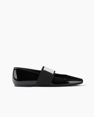 Women's Textured Square Ballet Flats
