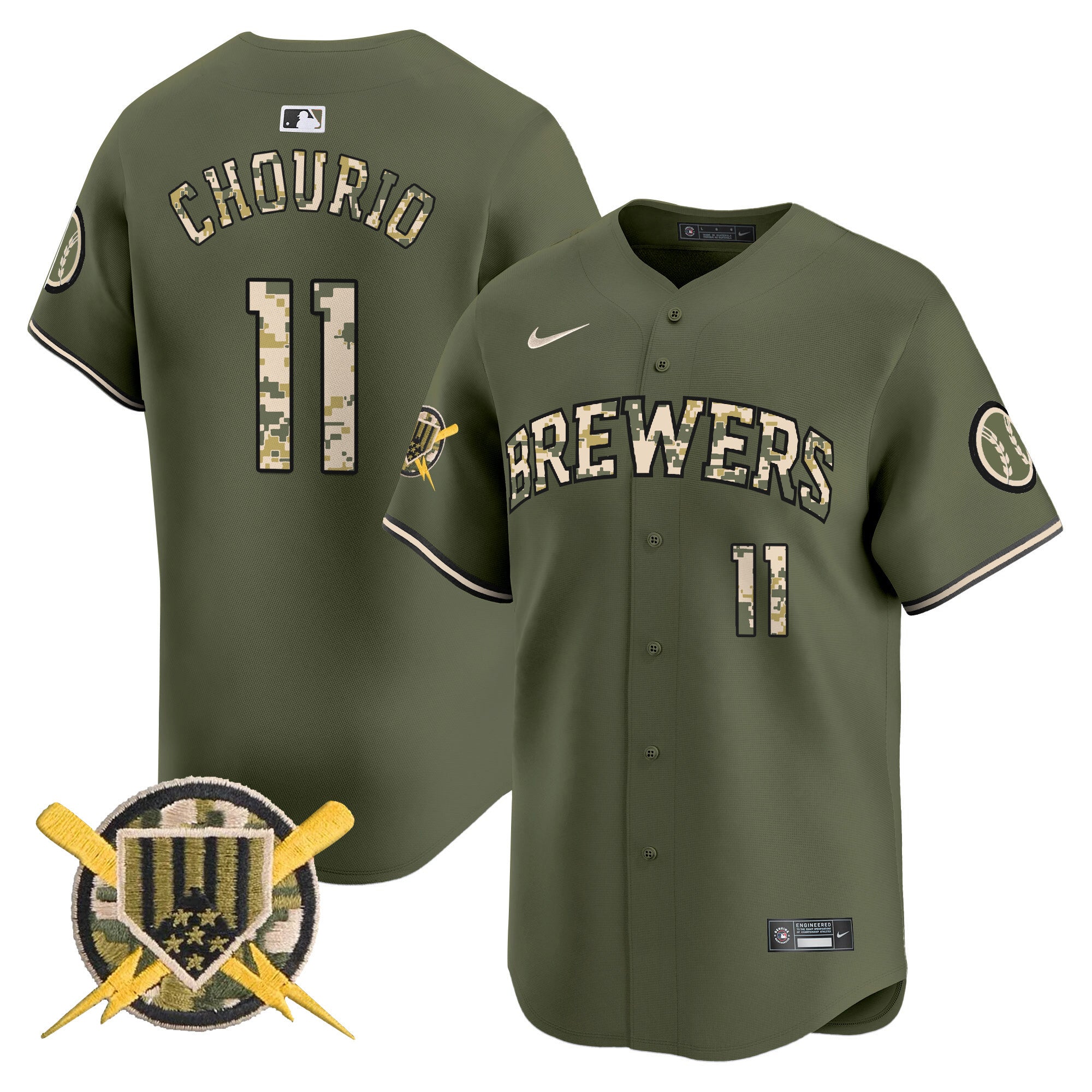 MIL Armed Forces Day Vapor Premier Limited Jersey - All Stitched