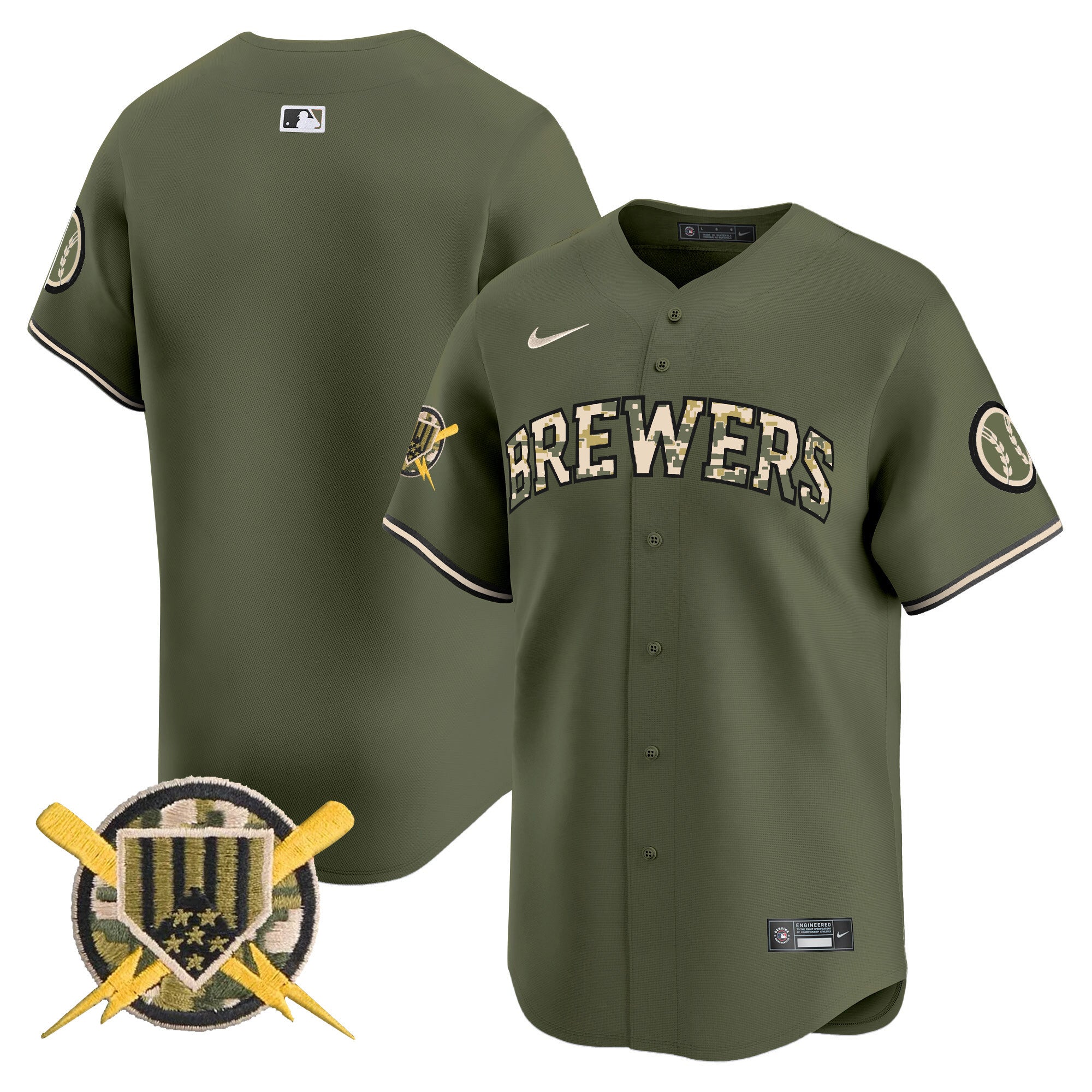 MIL Armed Forces Day Vapor Premier Limited Jersey - All Stitched