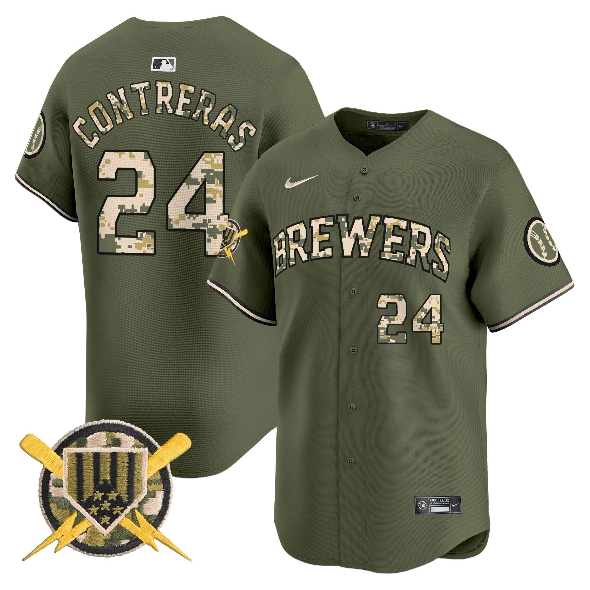 MIL Armed Forces Day Vapor Premier Limited Jersey - All Stitched