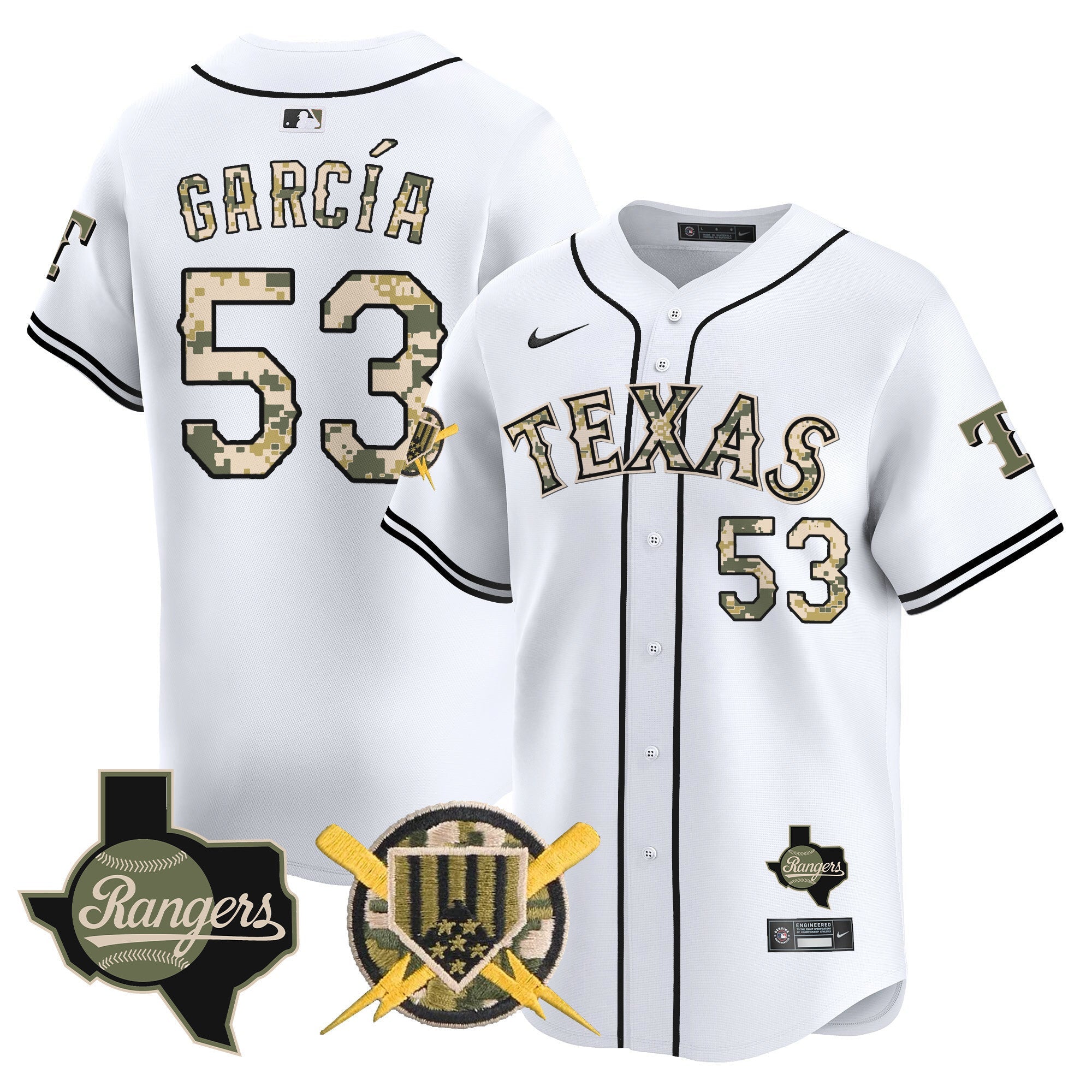 TEX Armed Forces Day Vapor Premier Limited Jersey - All Stitched