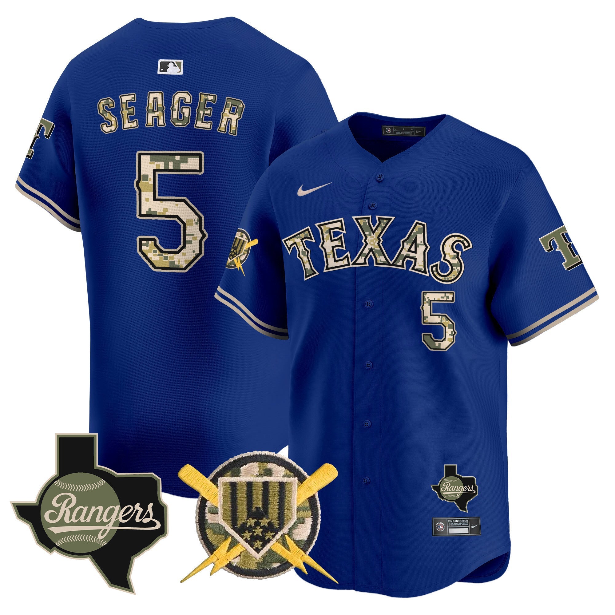 TEX Armed Forces Day Vapor Premier Limited Jersey - All Stitched