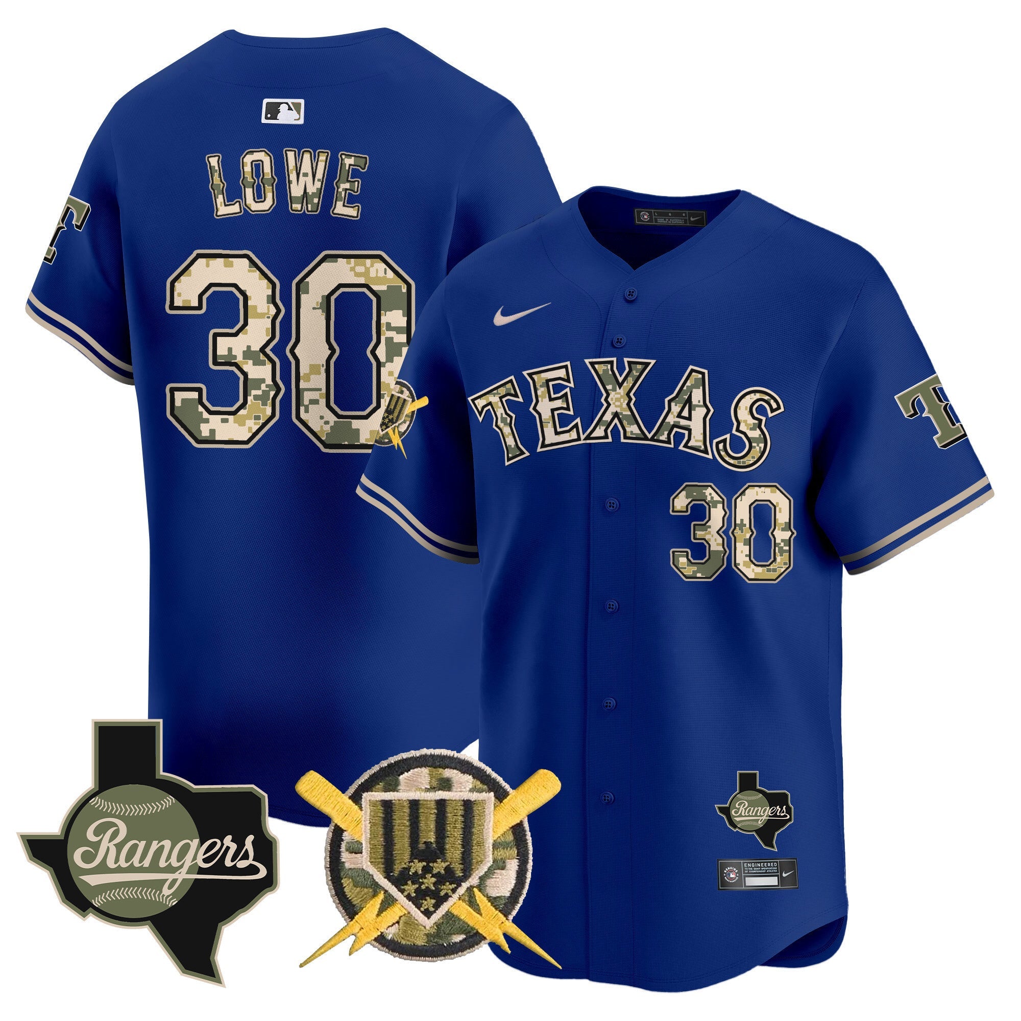 TEX Armed Forces Day Vapor Premier Limited Jersey - All Stitched