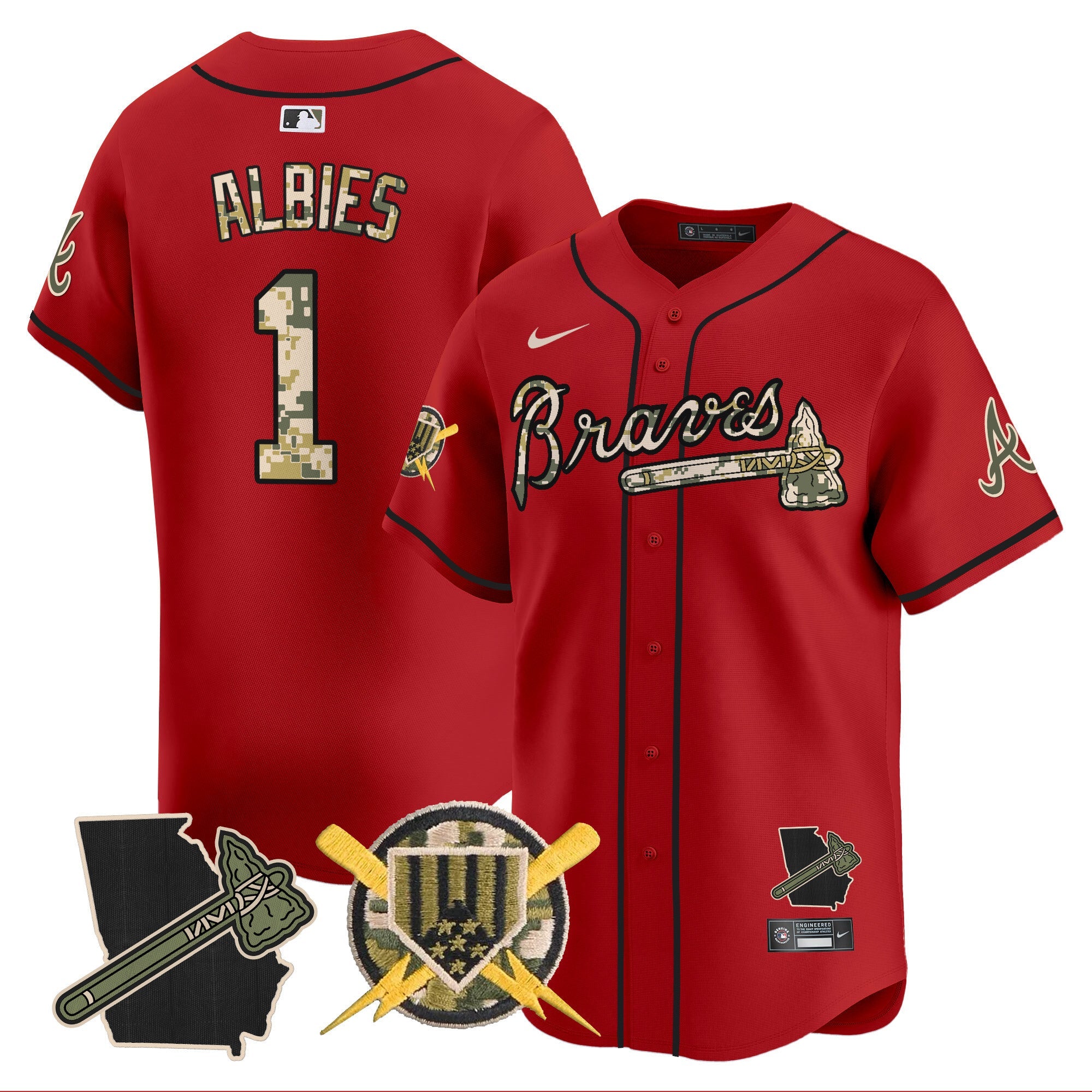 ATL Armed Forces Day Vapor Premier Limited Jersey - All Stitched