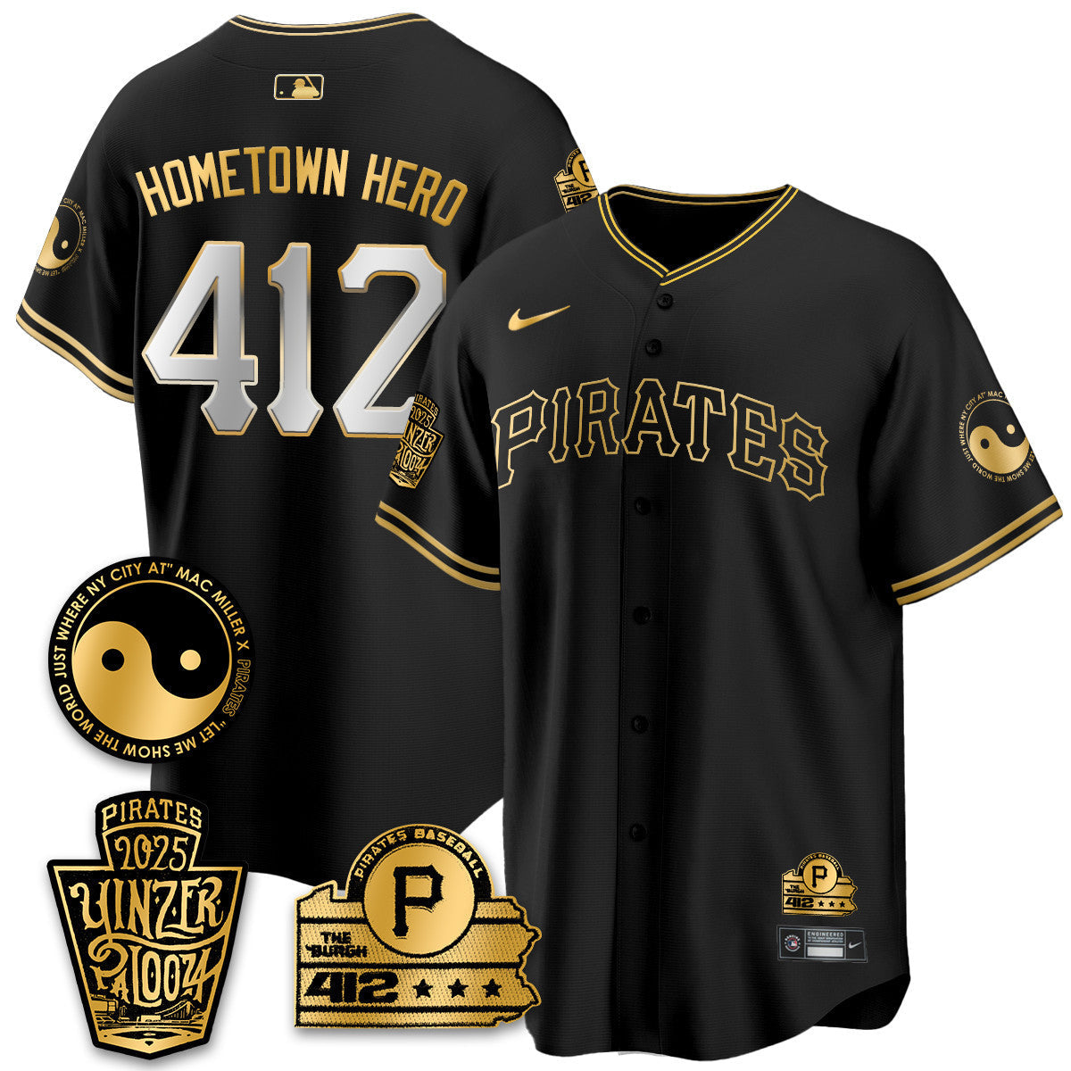 PIT Yinzerpalooza 2025 Limited Jersey - All Stitched