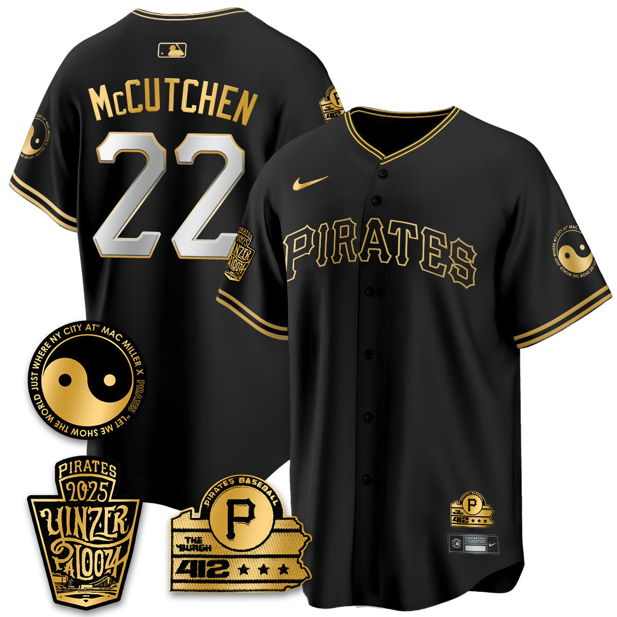 PIT Yinzerpalooza 2025 Limited Jersey - All Stitched