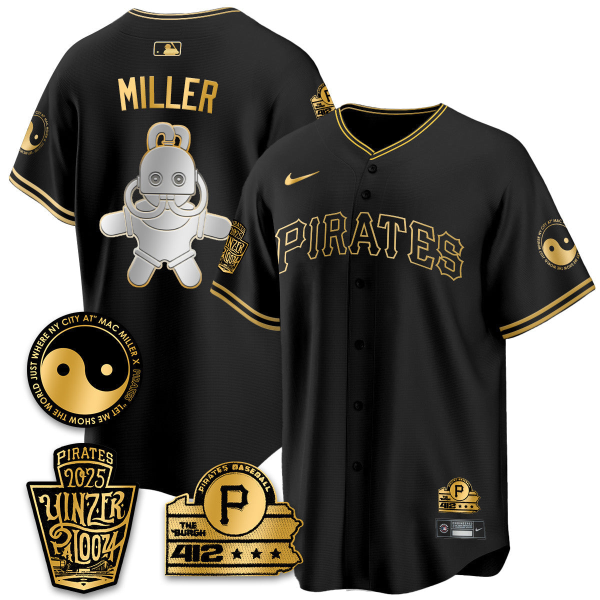 PIT Yinzerpalooza 2025 Limited Jersey - All Stitched