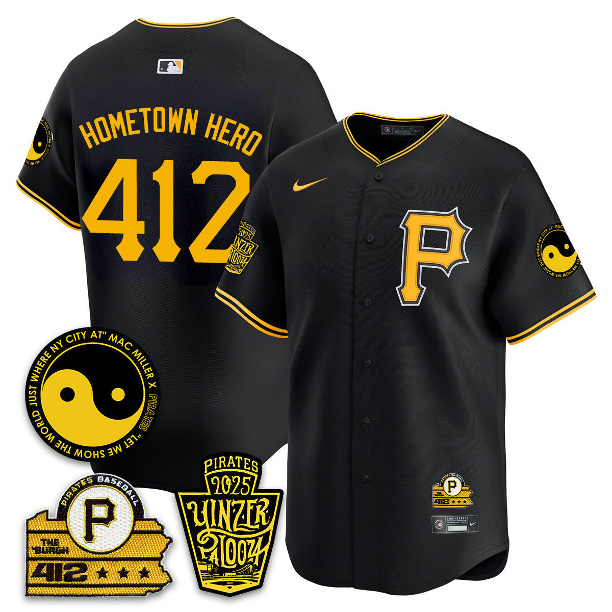PIT Yinzerpalooza 2025 Limited Jersey - All Stitched