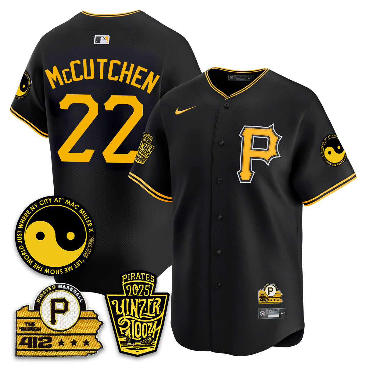 PIT Yinzerpalooza 2025 Limited Jersey - All Stitched