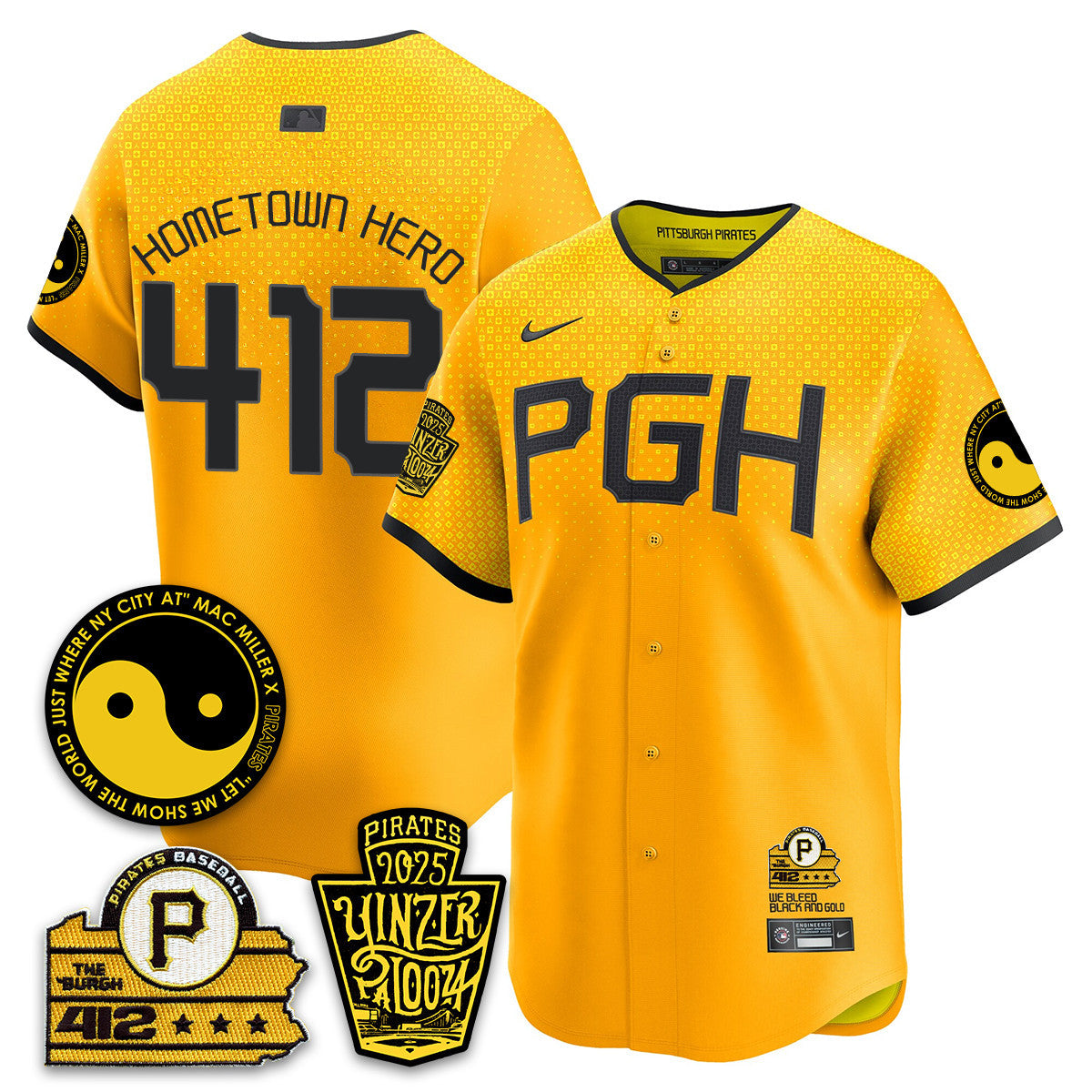 PIT Yinzerpalooza 2025 Limited Jersey - All Stitched