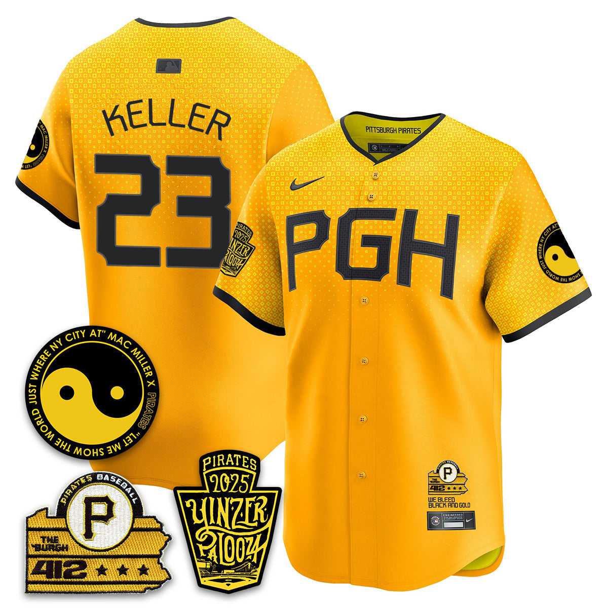 PIT Yinzerpalooza 2025 Limited Jersey - All Stitched
