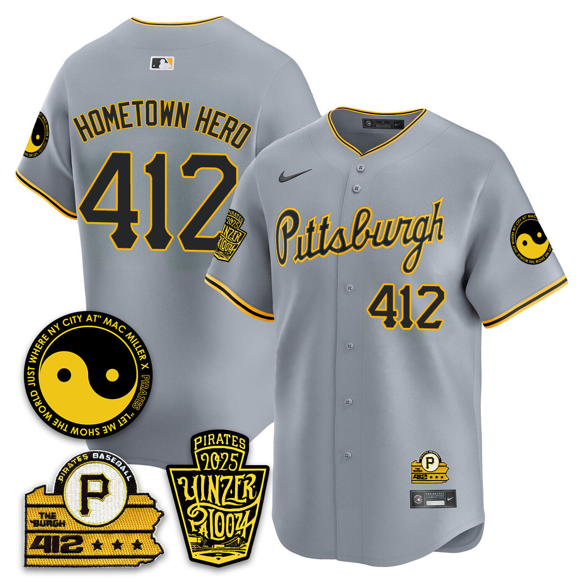 PIT Yinzerpalooza 2025 Limited Jersey - All Stitched