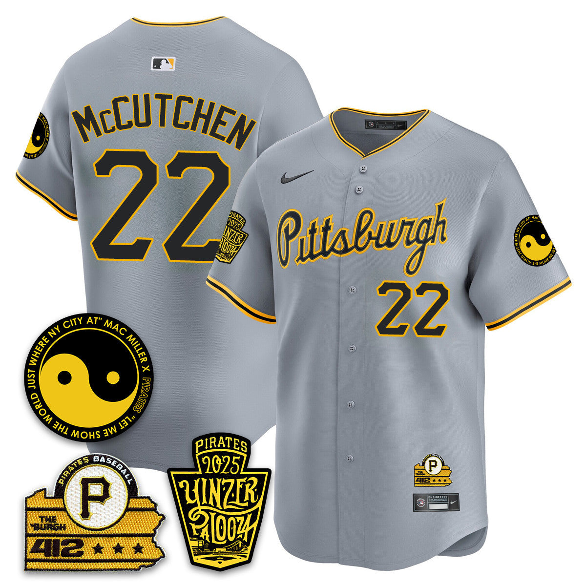 PIT Yinzerpalooza 2025 Limited Jersey - All Stitched