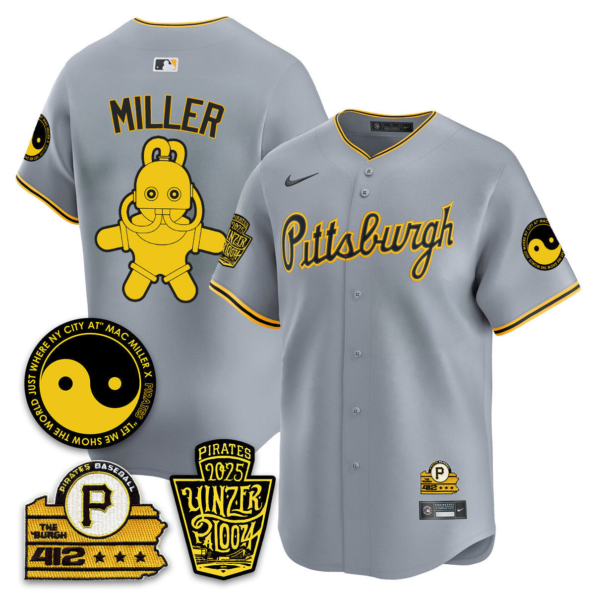 PIT Yinzerpalooza 2025 Limited Jersey - All Stitched