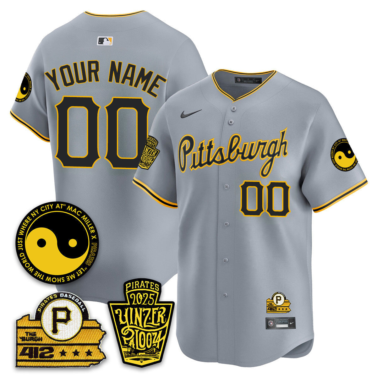 PIT Yinzerpalooza 2025 Limited Jersey - All Stitched