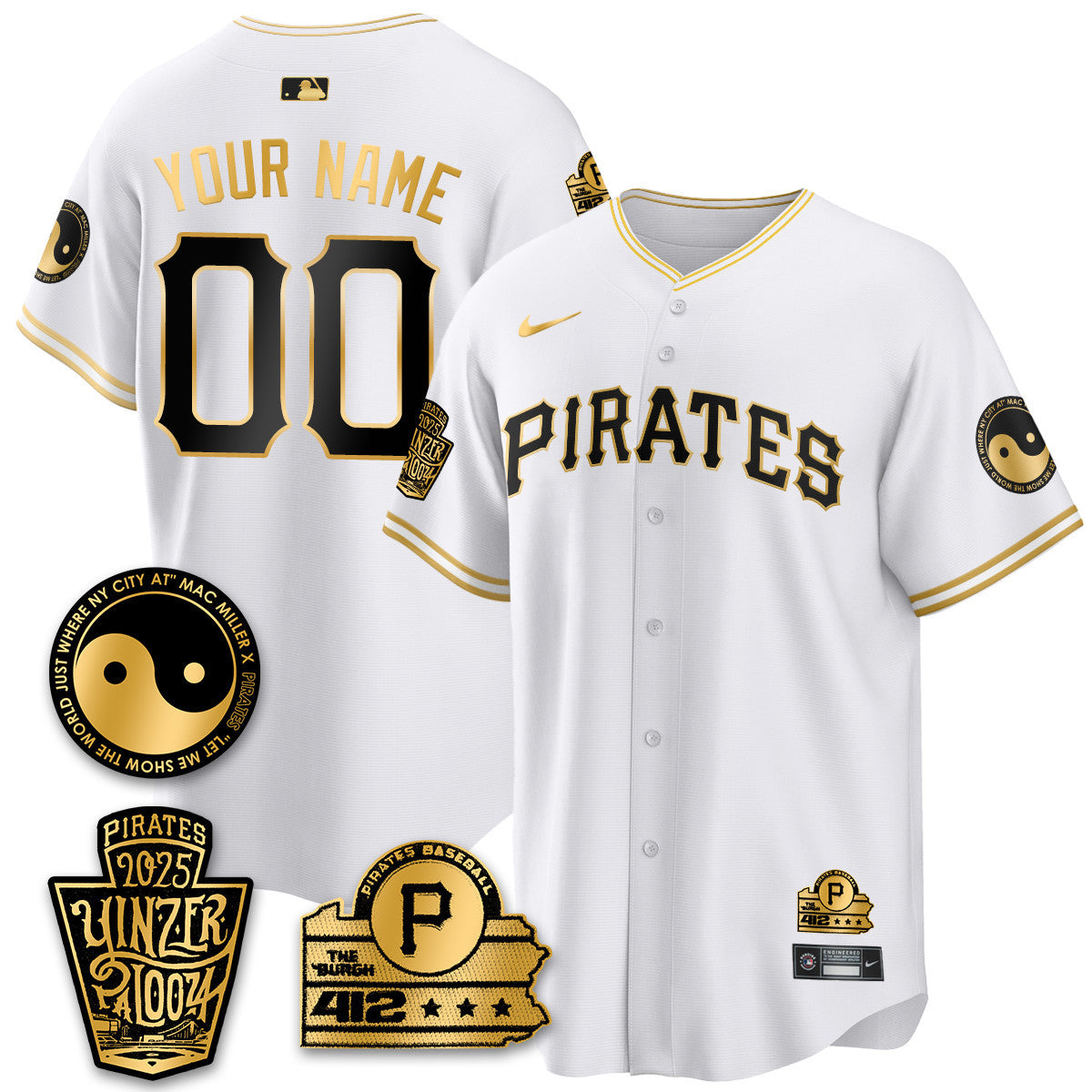 PIT Yinzerpalooza 2025 Limited Jersey - All Stitched
