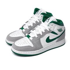 Air Jordan 1 Mid 'Pine Green Smoke Grey'