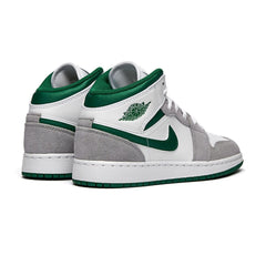 Air Jordan 1 Mid 'Pine Green Smoke Grey'
