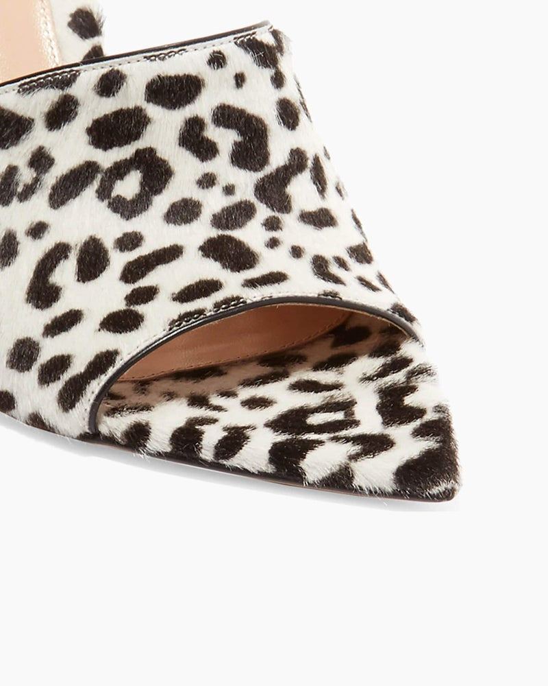 (Clean Up - US 10) Transparent PVC Pointed Toe Sandals