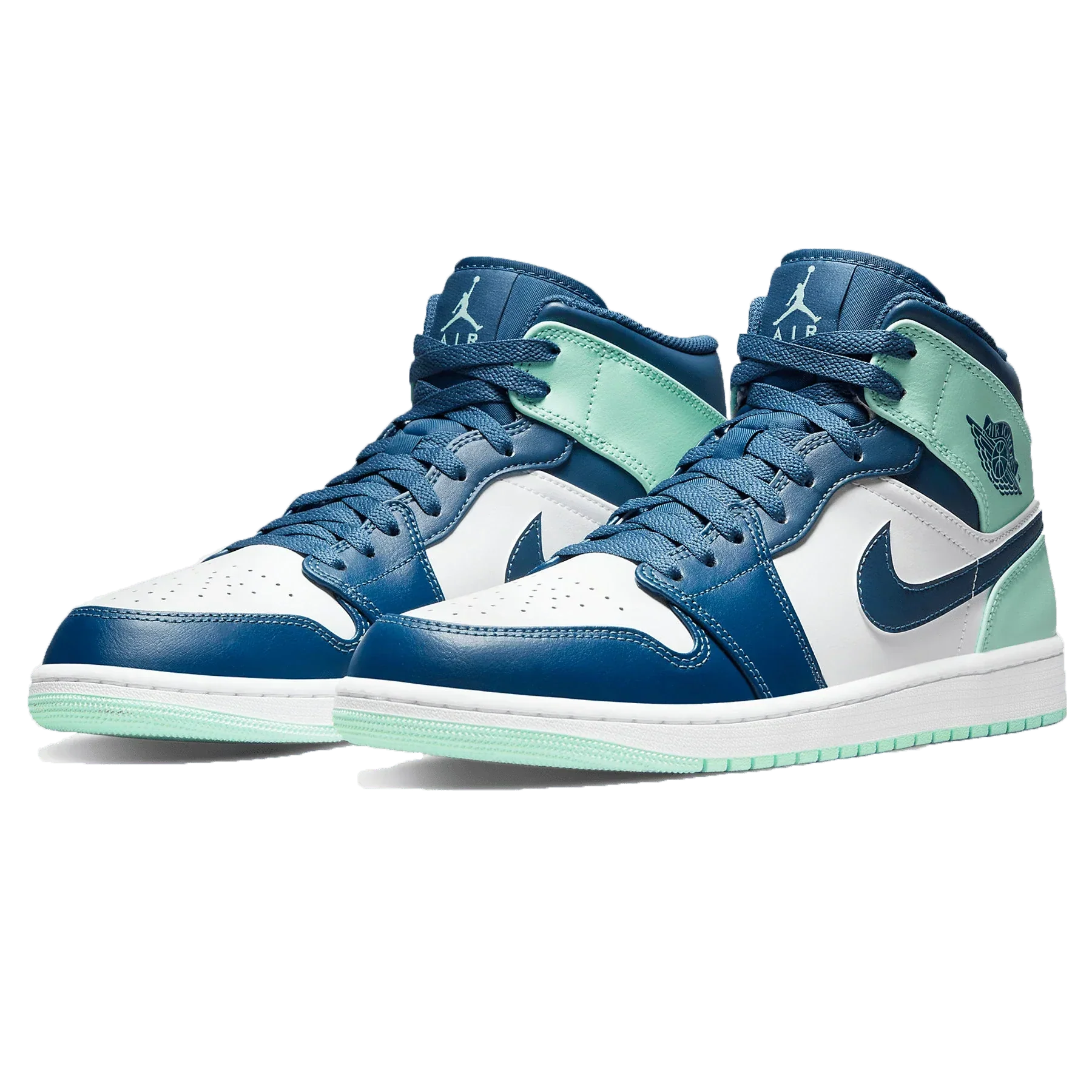 Air Jordan 1 Mid 'Mystic Navy Mint Foam'