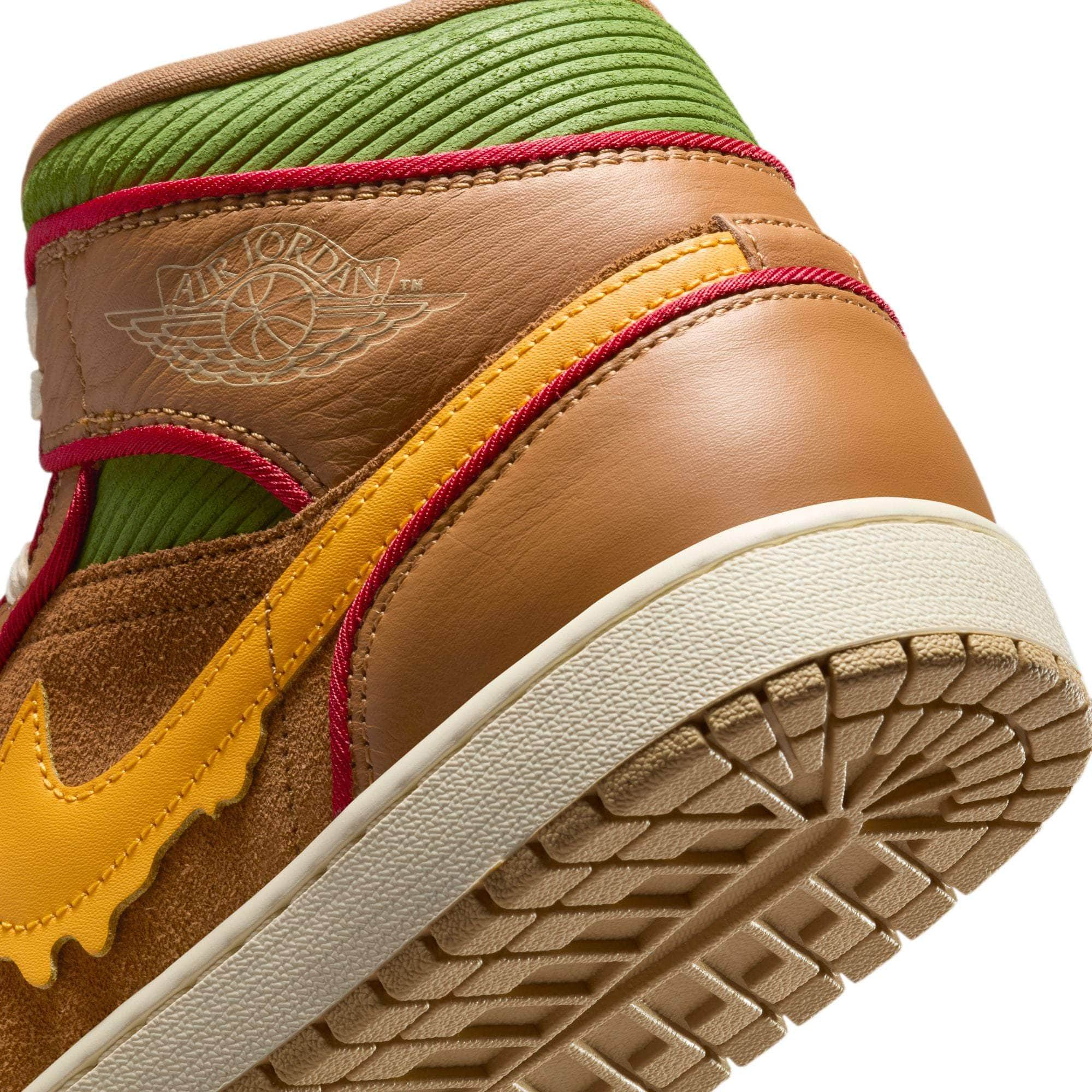 Air Jordan 1 Mid SE "Cheeseburger" - Men's